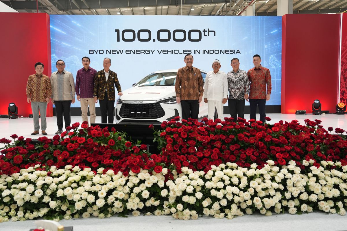 BYD 전기차, 인도네시아 수방 지역에서 공식 운영 개시